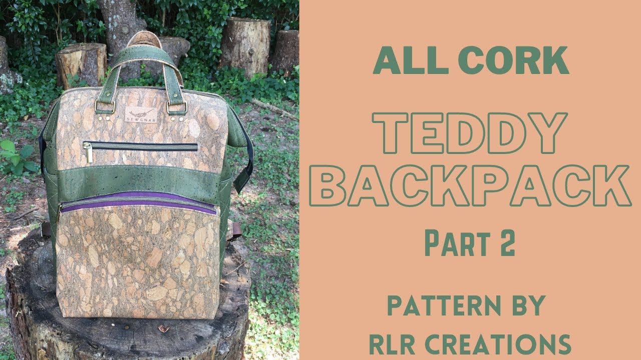 Sewing tutorial: Teddy Backpack by RLR Creations, Part 2