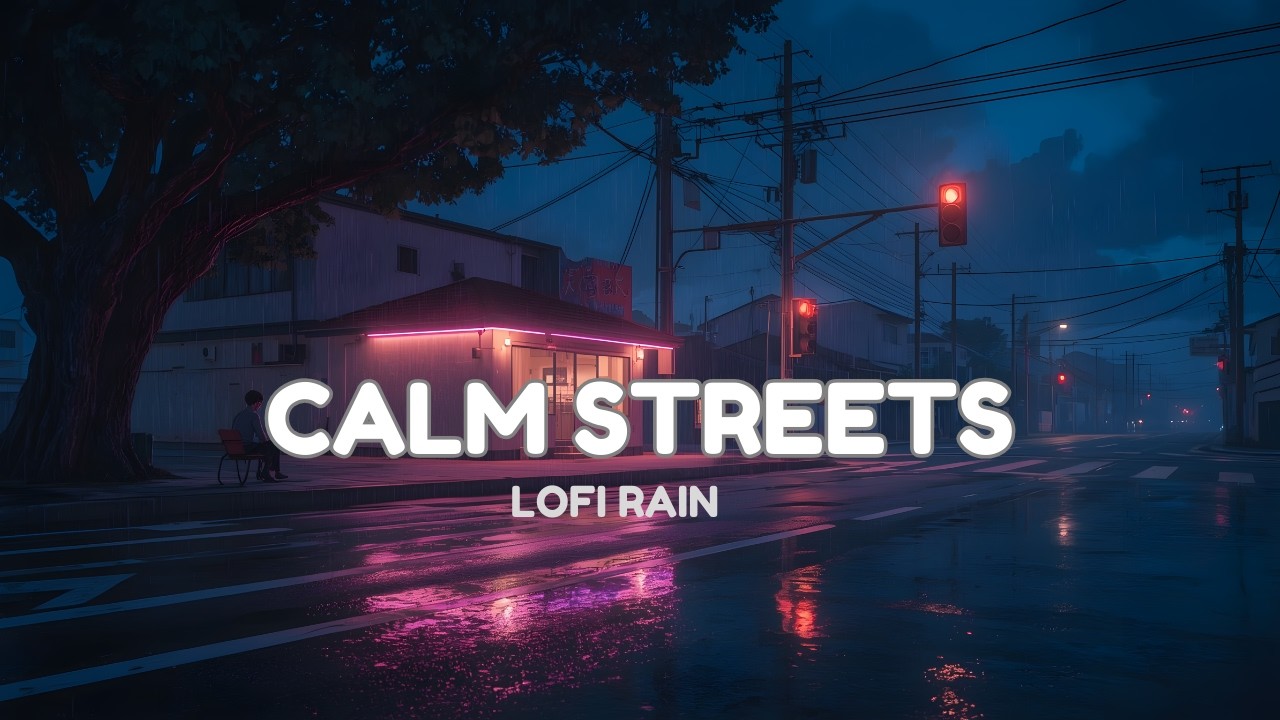 Tokyo Rain Nights 🌧️ | Chill Lofi Beats & Soft Rain for Deep Focus