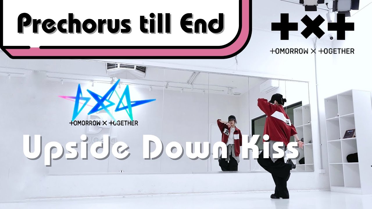 @TXT_bighit TXT 투모로우바이투게더 'Upside Down Kiss’ Prechorus till End Dance Tutorial (Slow & Mirror)