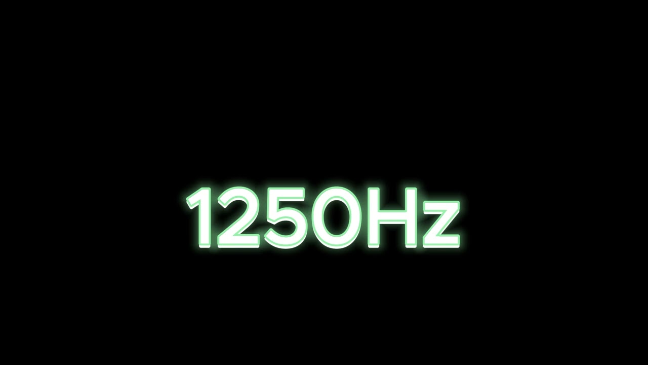 1250Hz / 1.25KHz Tone Test: Speaker and & Headphone Frequency Response Test