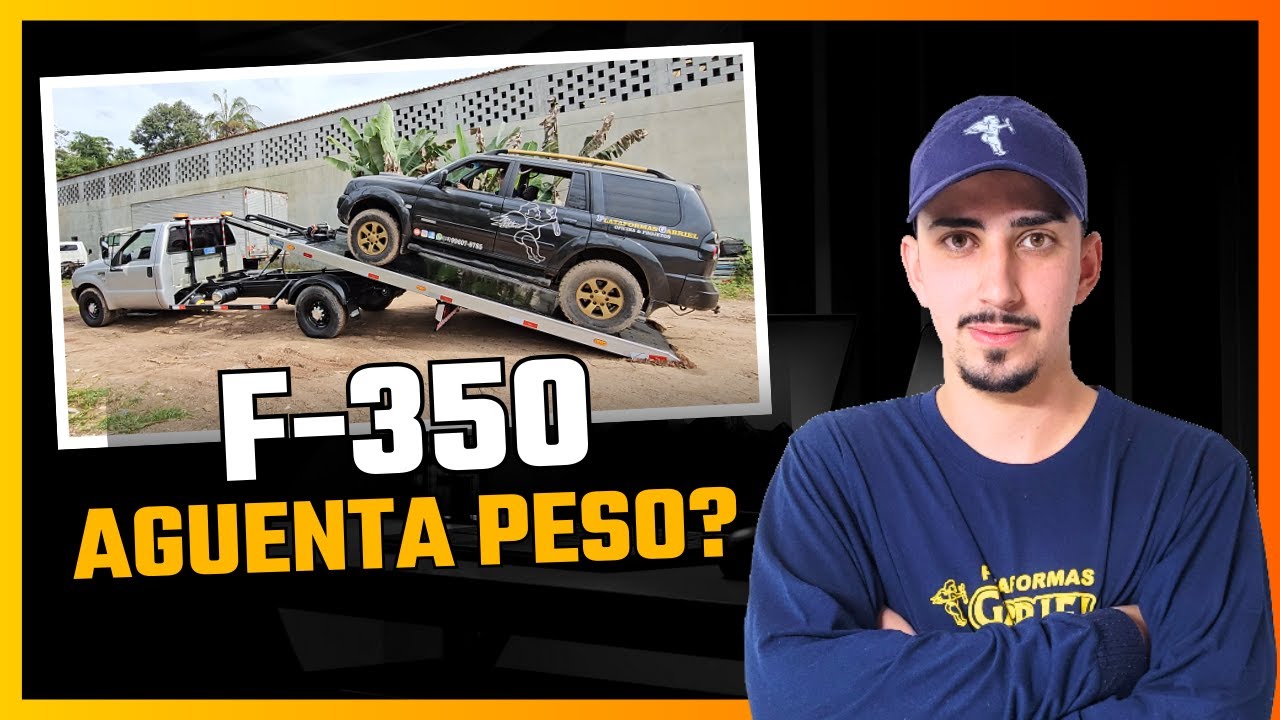 O que ACONTECEU quando eu instalei uma plataforma de 5 metros na minha Ford F-350?