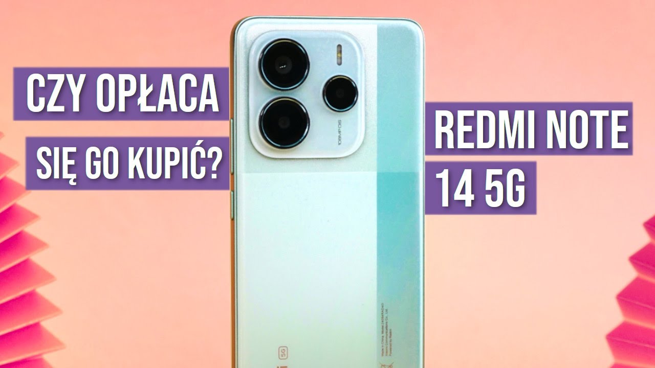 Xiaomi Redmi Note 14 5G - TANIO i dobrze? - RECENZJA - TEST Opinie - Mobileo [PL]