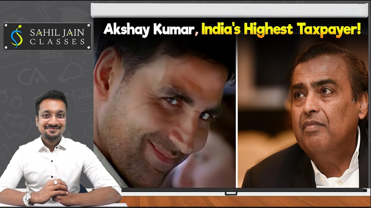 Here's why Akshay Kumar pays More Tax than Mukesh Ambani!
