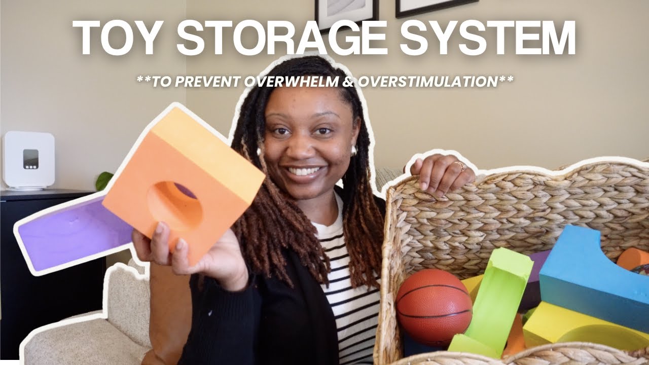 DECLUTTER & ORGANIZE | 5 simple steps to organize toys and reduce clutter + Toy Organization Hacks