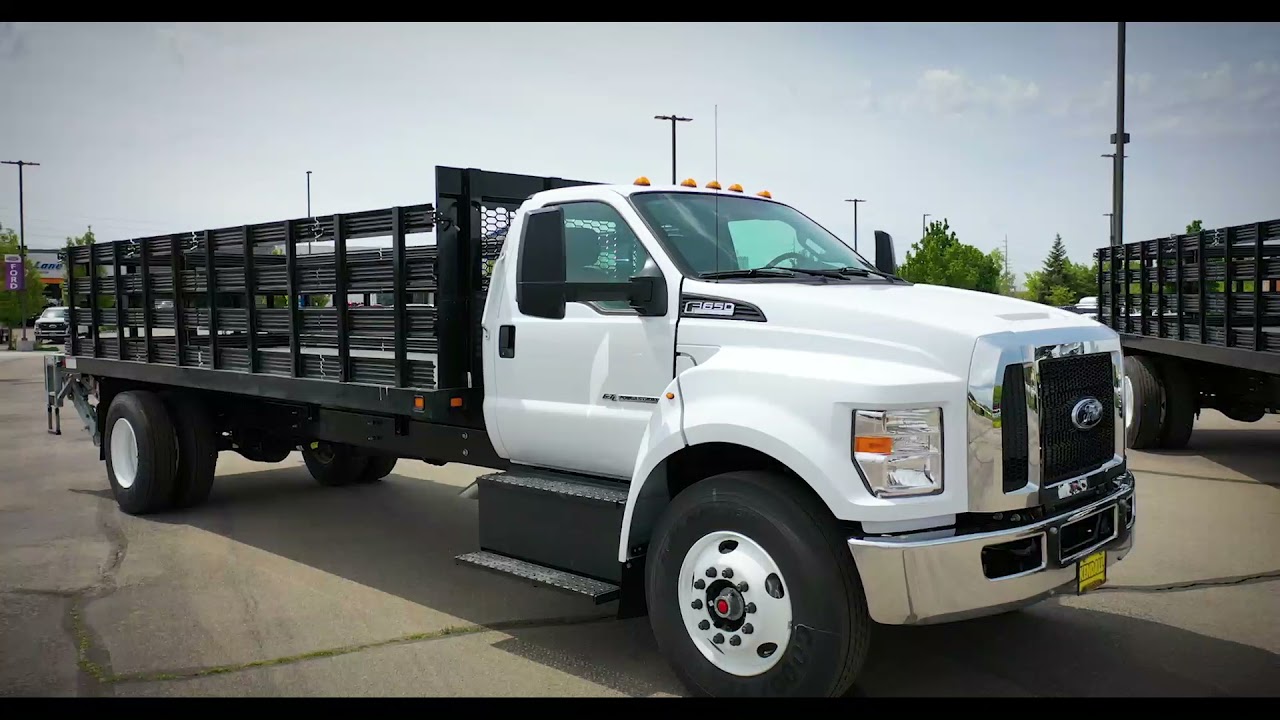 Work Smarter with the Knapheide Stake Bed and Maxon Liftgate