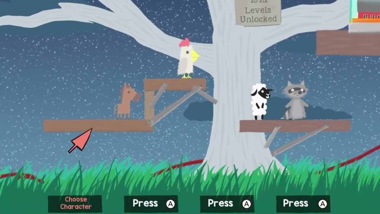 How do unlock all ultimate chicken horse characters