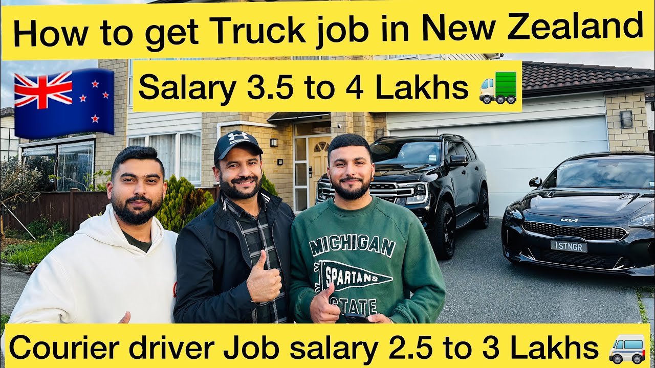 Truck Jobs in New Zealand PR for drivers