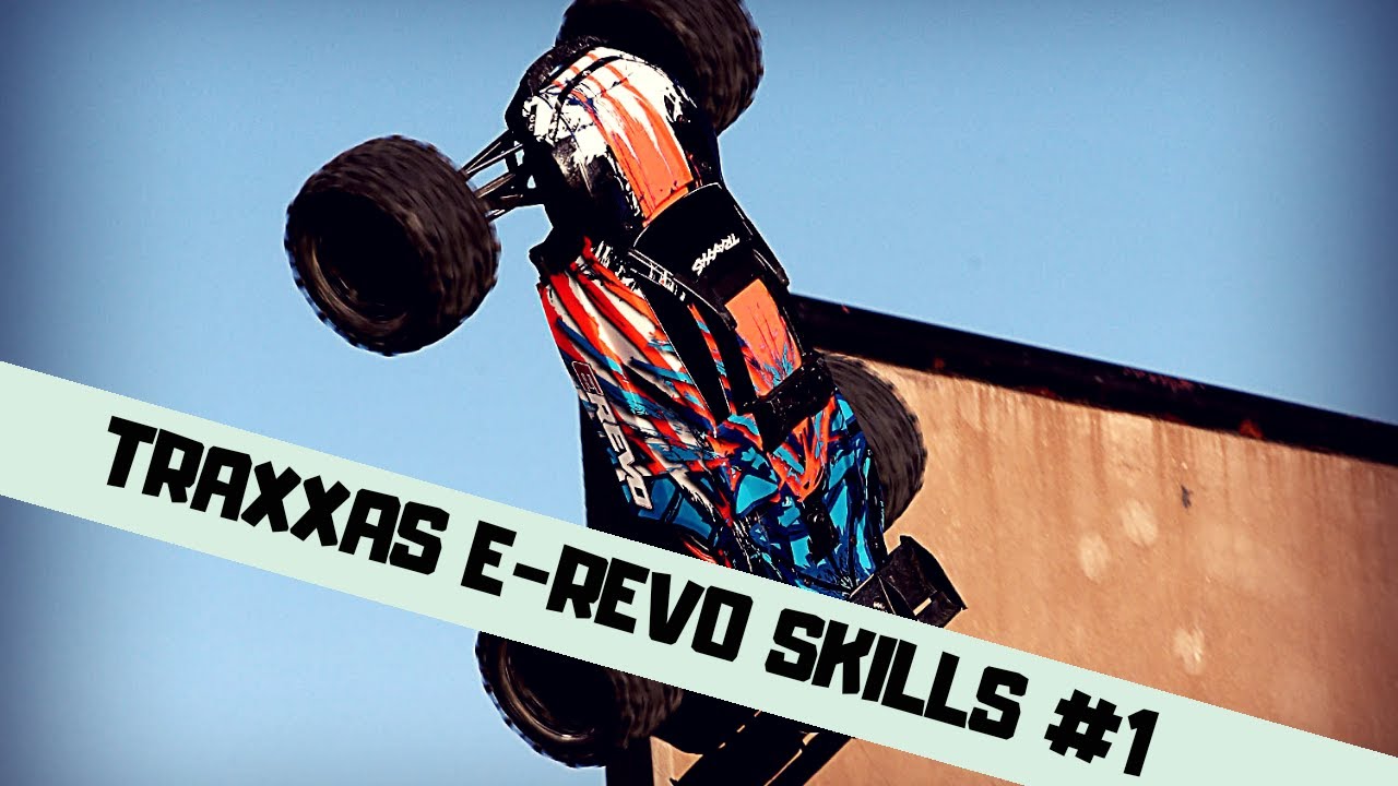 E-REVO SKILLS! #1 EKSTREMALNA JAZDA - PORADY. Czy wykonamy POTRÓJNEGO BACKFLIPA? *zdalnie sterowane*