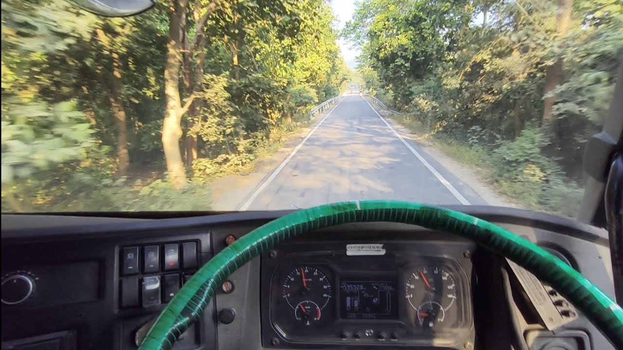 Extreme Hilly Road Truck Driving | POV Dashboard