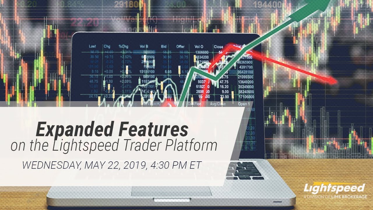 EXPANDED FEATURES ON THE LIGHTSPEED TRADER PLATFORM