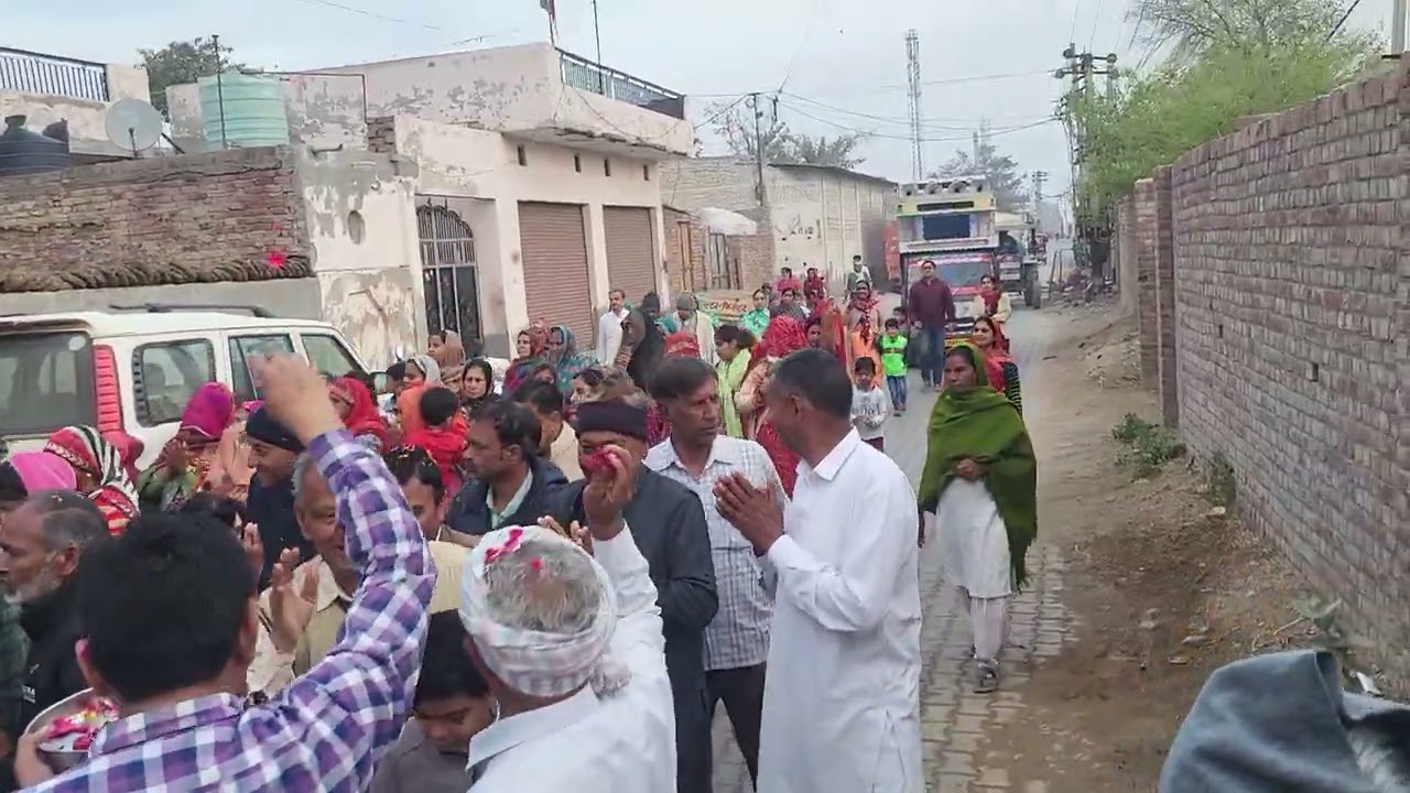 Parbhat Feri 17 march Ram ram