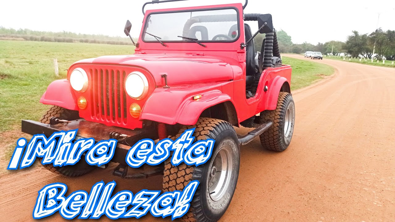 Mirá este Jeep con un Ford Falcon 221, unico!!!