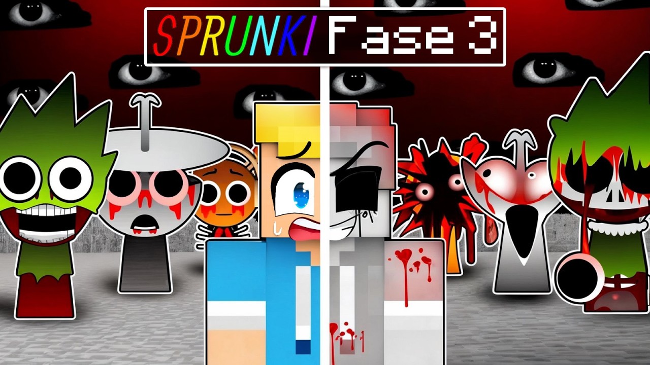 SPRUNKI FASE 3 è su MINECRAFT!
