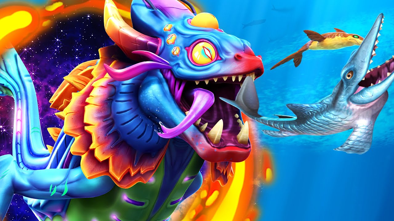 NEW ALIEN SHARK BLACK HOLE POWER - Hungry Shark World - Part 19 | Pungence