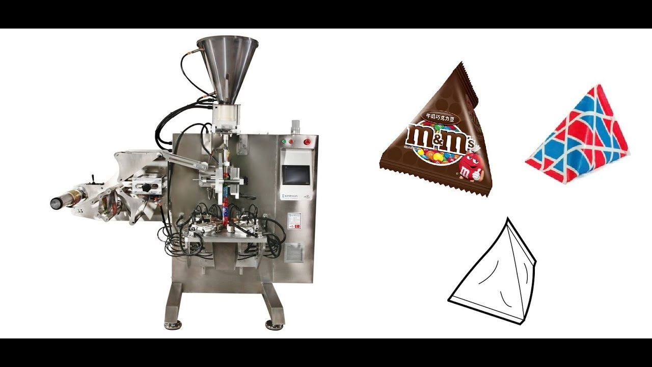 Piramit poşet - Pyramit bag packaging machine - Dikey Dolum Makinası - Triangle bag package machine