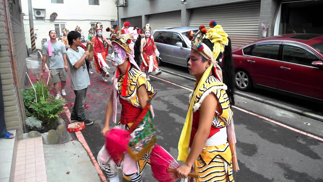 土城古桃城 拱吉堂什家將出軍 土城金安宮繞境