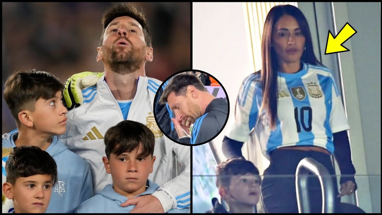 Messi & his family share emotional moments in possible Argentina last home qualifier