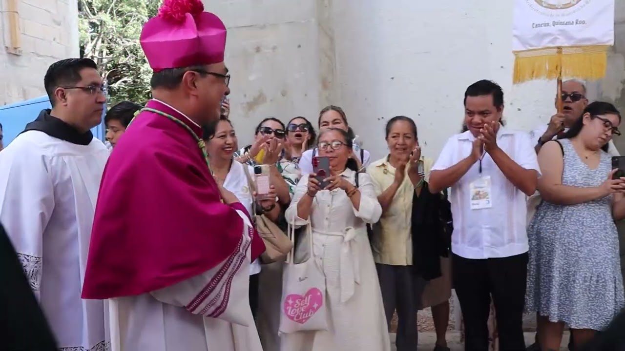 INICIA SU MISIÓN PASTORAL EL NUEVO OBISPO DE QIUINTANA ROO