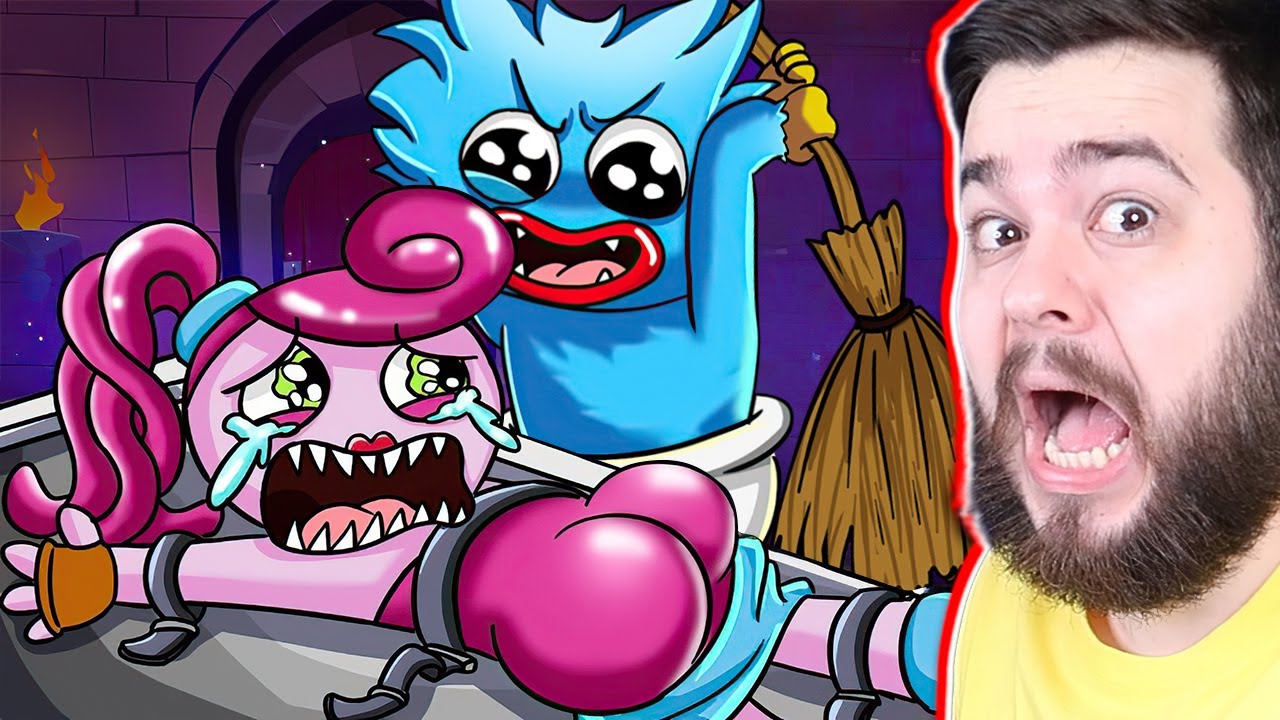 ХАГИ ВАГИ ОТШЛЕПАЛ МАМУ ДЛИННЫЕ НОГИ 😳 Poppy Playtime: Chapter 2