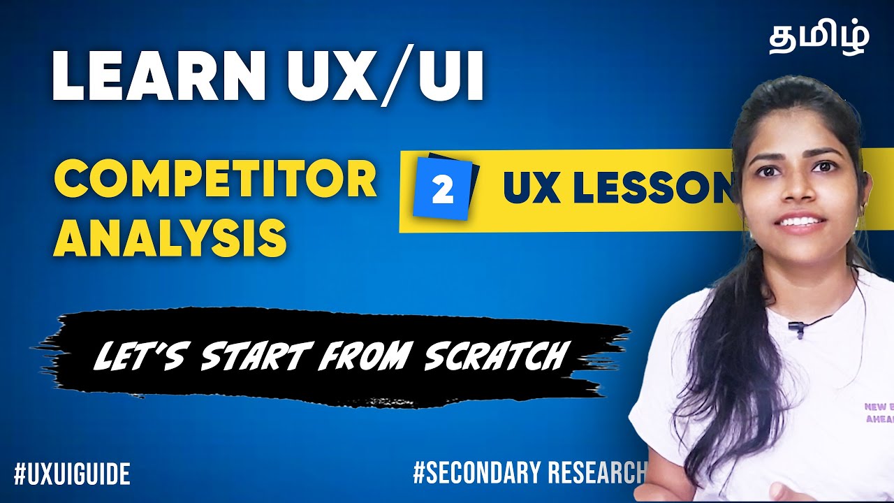 Competitor Analysis | Secondary Research | UX Lesson 2 | Learn UX/UI From scratch