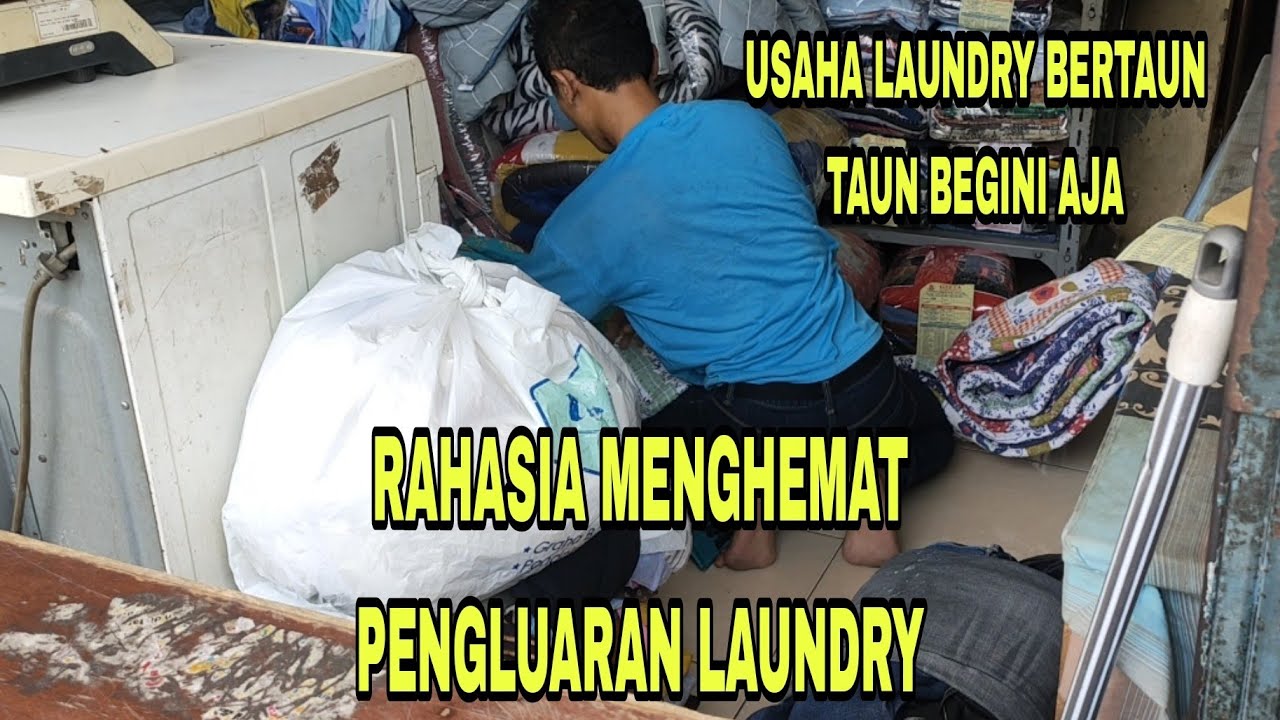 RAHASIA BERTAHAN SAAT USAHA LAUNDRY KILOAN SEPI.