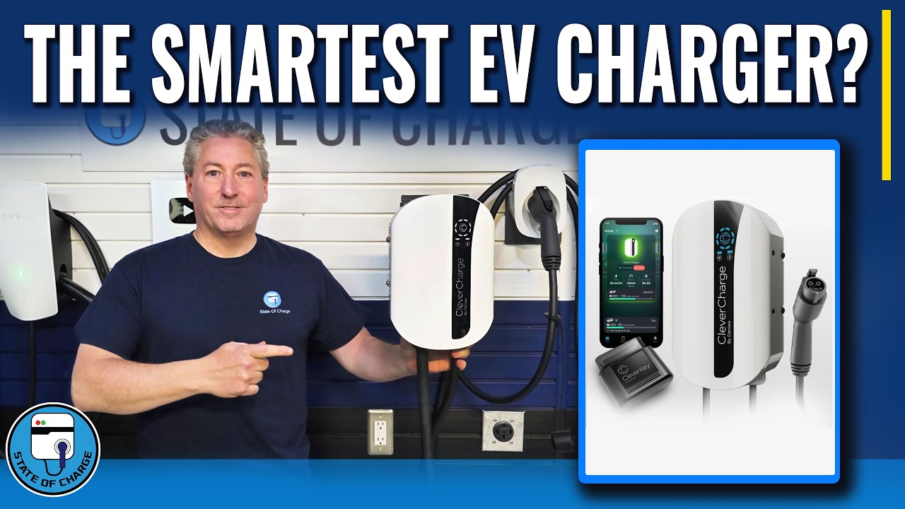 I Review The CleverCharge Home EV Charger To See If It's The Smartest Of EV Smart Chargers