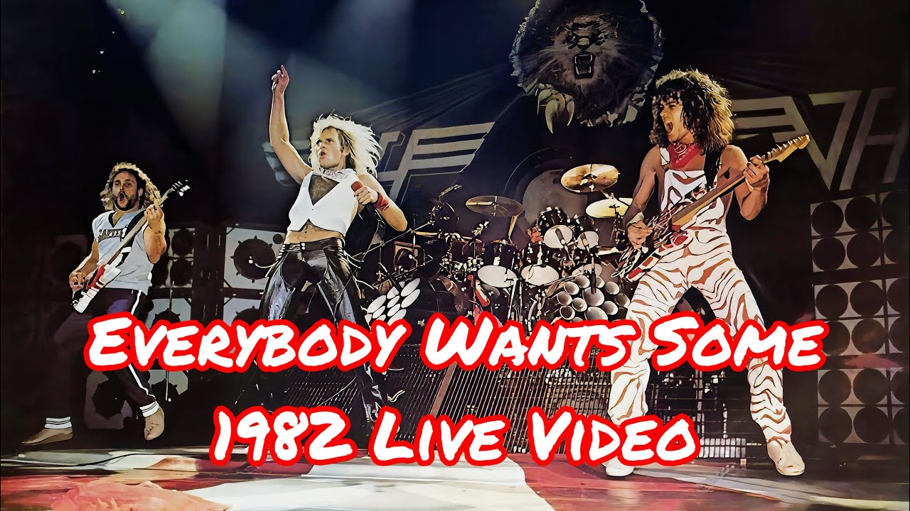 Van Halen - NEW Live Video 1982 (Everybody Wants Some!!) #vanhalen #eddievanhalen