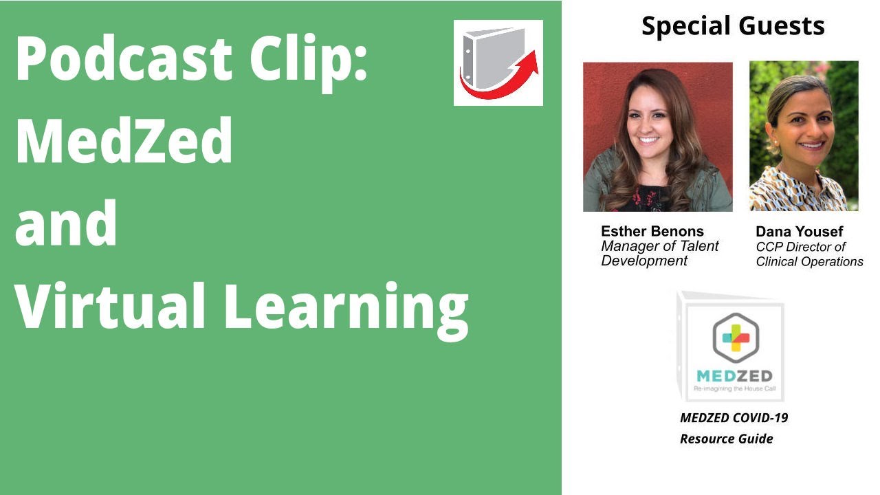 MedZed Digital Binders Podcast Clip: Virtual Training