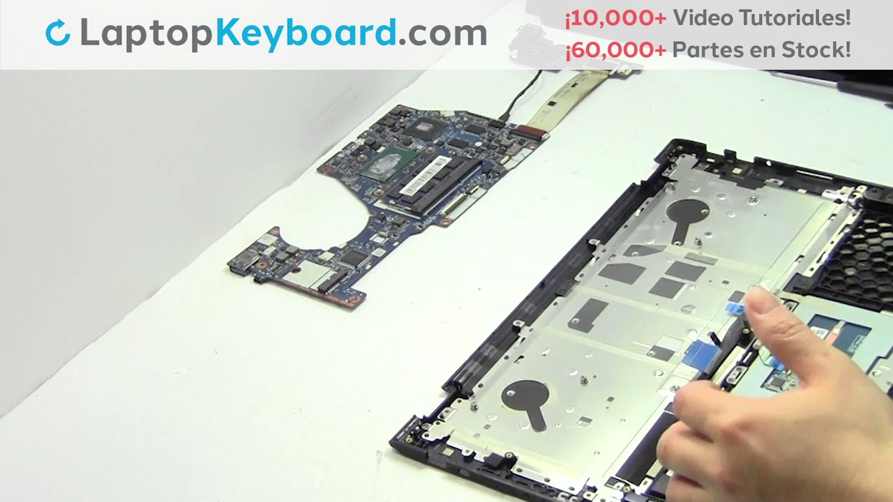 Instalar teclado de computadora portátil Lenovo IdeaPad 3-14 (Yoga) Reparar Reemplazar Reparar