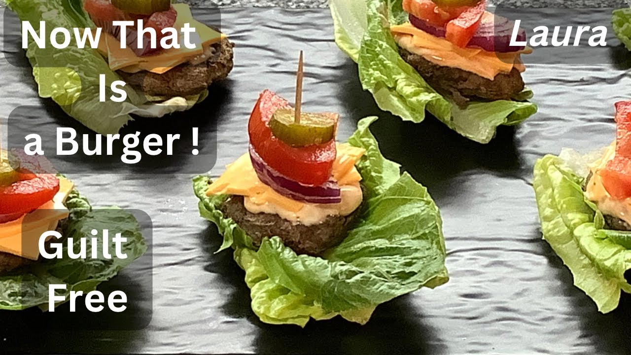 🍔 How To Make Burger Without Bread Healthy / Quick & Easy 🍔