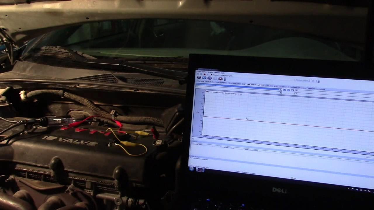 Diagnosing Camry P2196,P2238 A/F sensor codes PART2