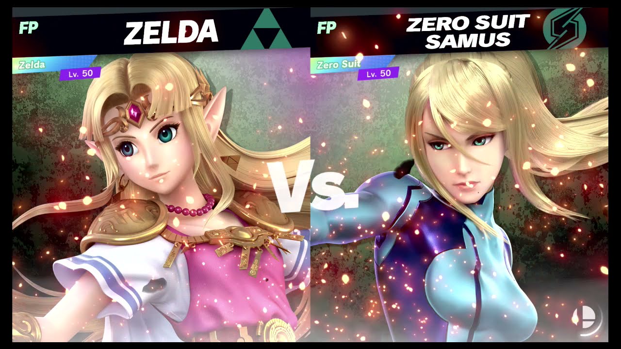 Super Smash Bros Ultimate Amiibo Fights  – 6pm Poll Zelda vs Zero Suit
