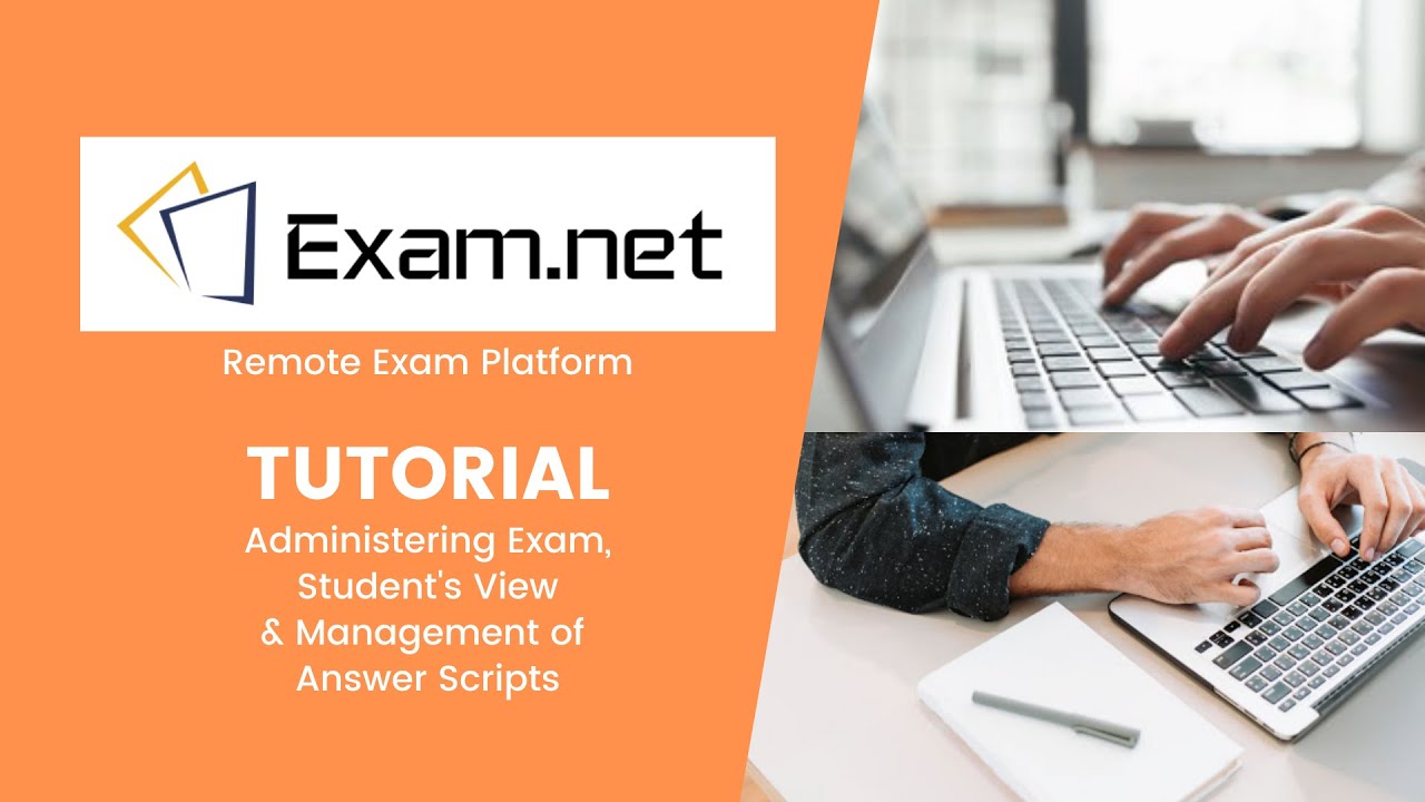 EXAM.NET Tutorial (Part 2 - Administering Exam, Students' View & Exam Scripts) by Benedict JC Lo