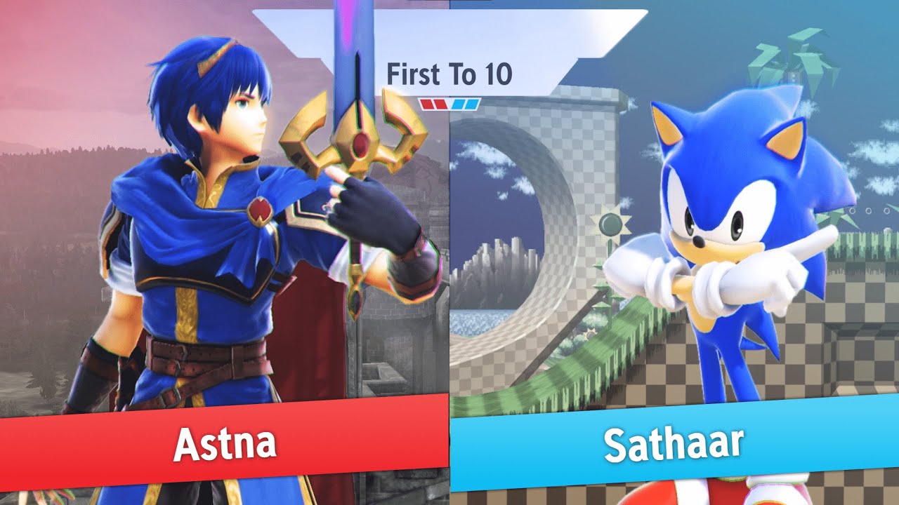 SSBU FT10 - Astna [Marth] Vs. Sathaar [Sonic]