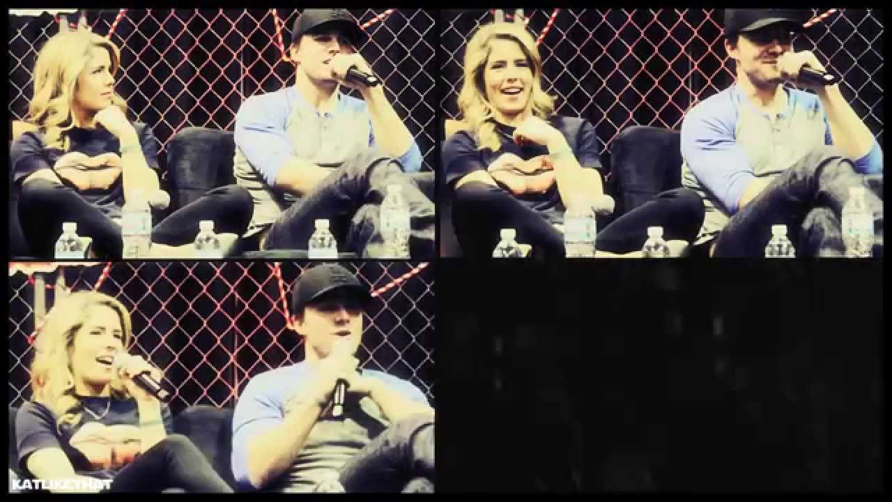 stephen amell + emily bett rickards • you got me