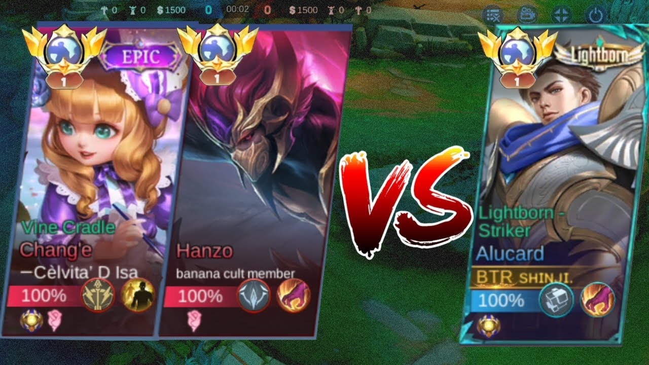 I MEET TOP GLOBAL CHANG'E AND HANZO IN SOLO RANKED!!|MOBILE LEGENDS BANG BANG