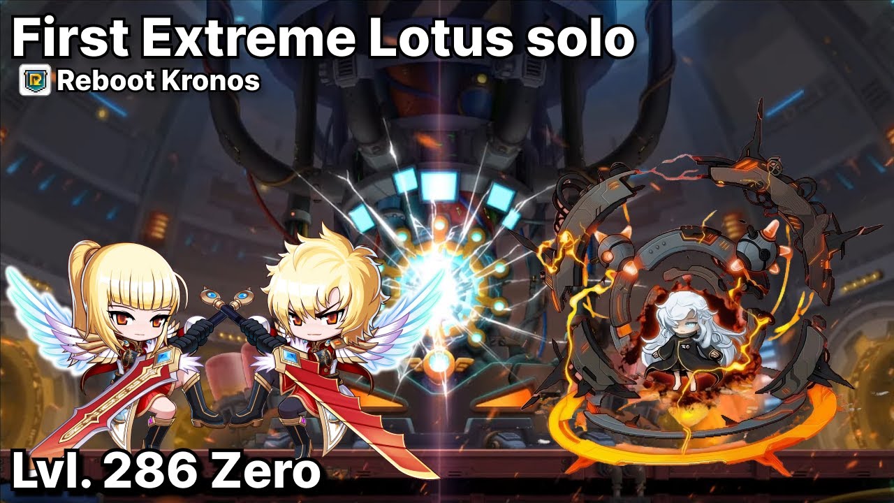 [Lvl. 286 Zero] First Extreme Lotus solo [Heroic Kronos]