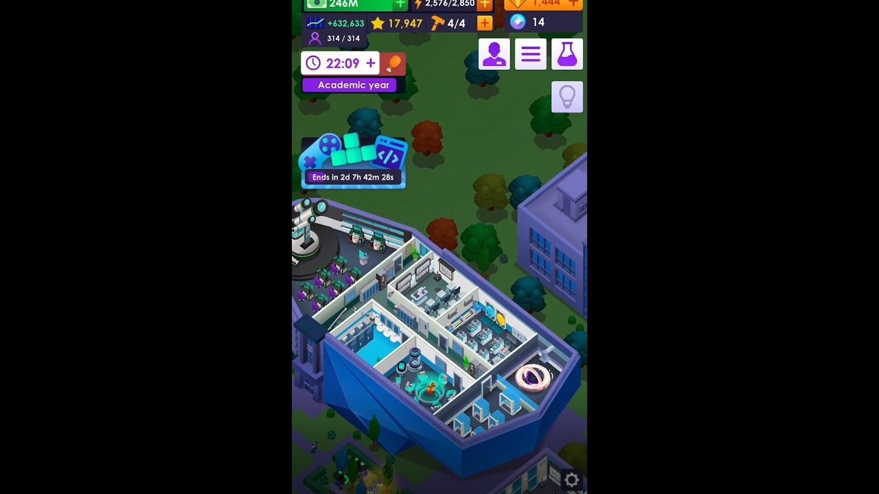 University Empire Tycoon All Max Level achieved (newest version 1.1.8)