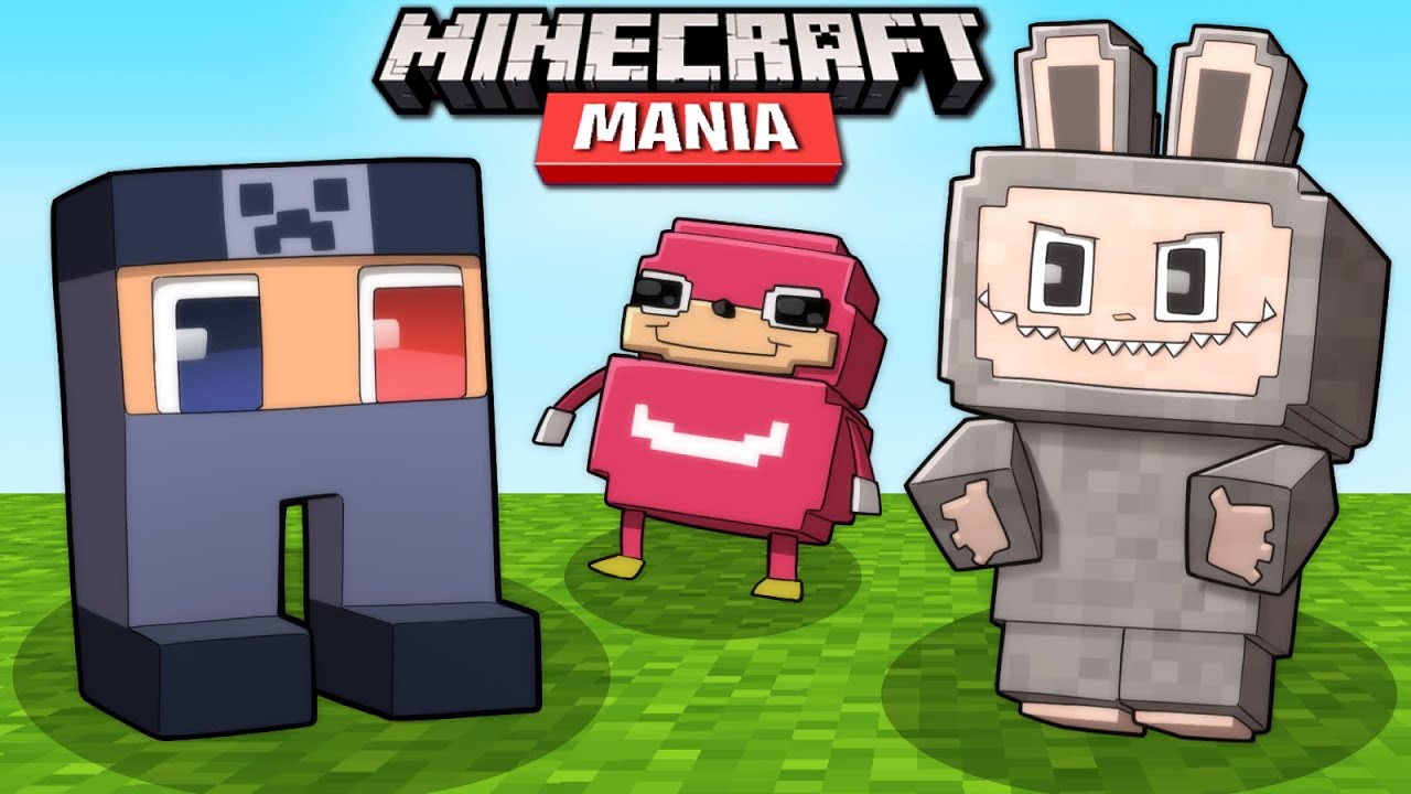 Minecraft Mania - LABUBU, Niño cumple sueño, Eefou