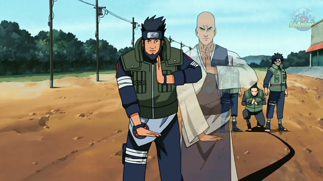 AKATSUKI ENFRENTA ASUMA SENSEI COMPLETO DUBLADO 4K
