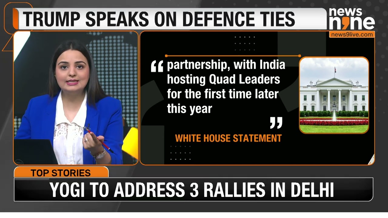 Trump and Modi Hold Productive Call to Strengthen US-India Strategic Ties | News9