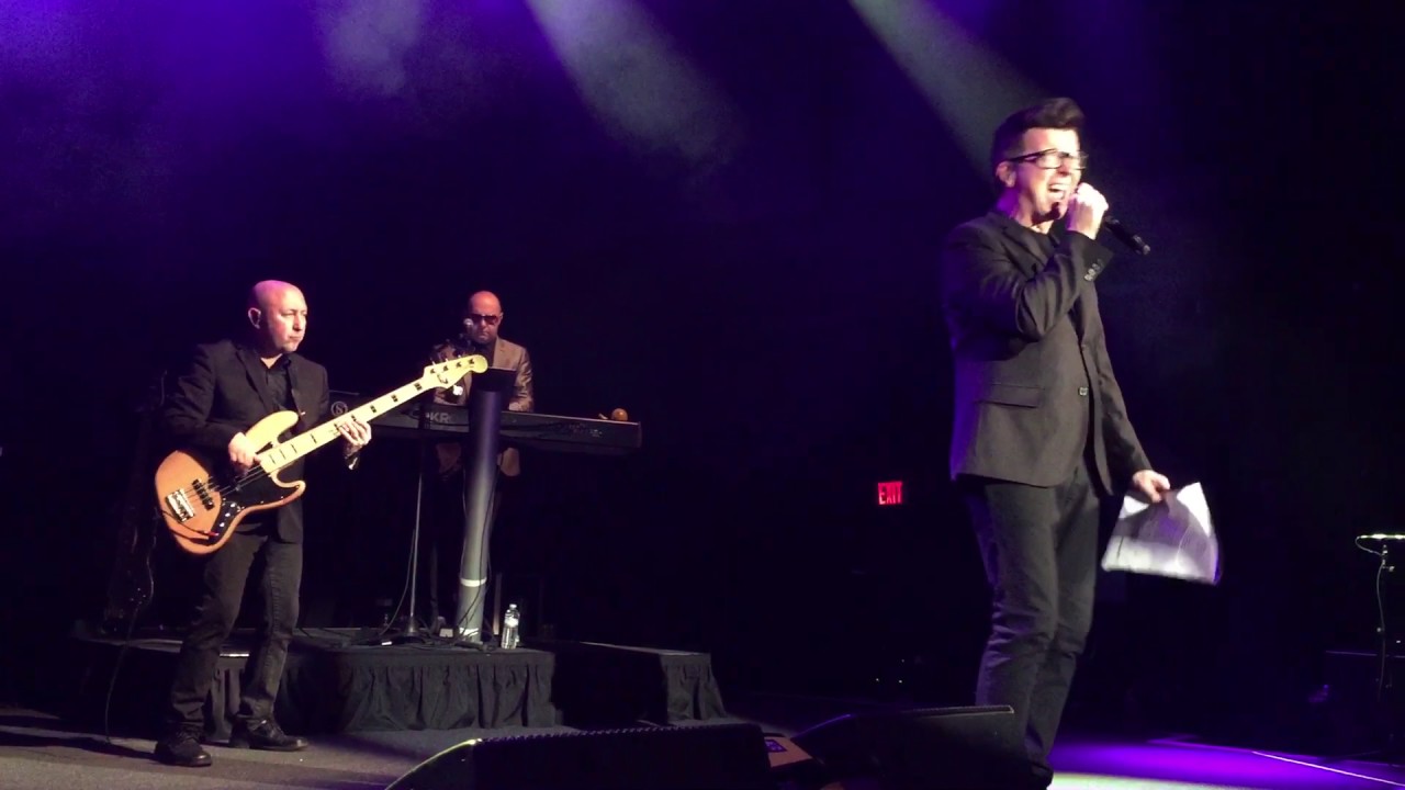 Rick Astley Marvin Gaye Medley 930 Club DC 2/14/17, What's Going On