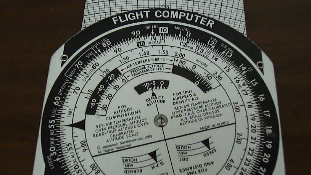 E6B Flight Computer: True Altitude