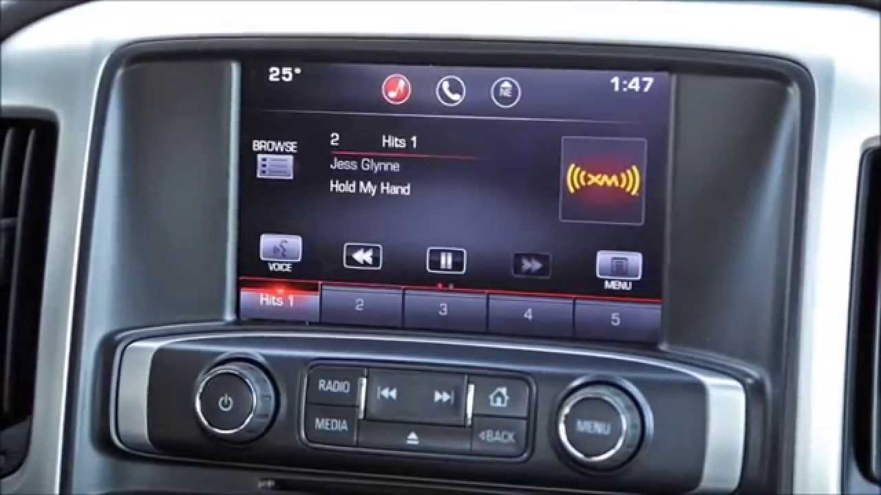 GMC IntelliLink System: Audio Commands
