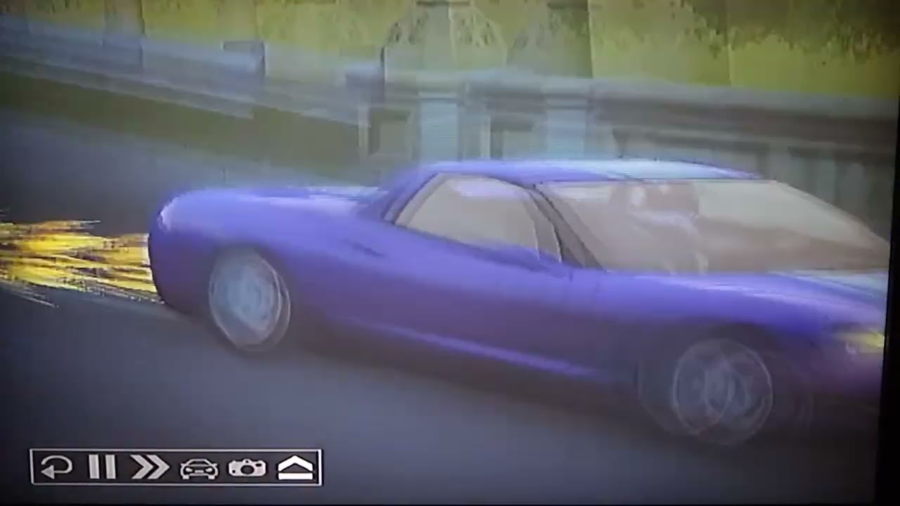 Project Gotham Racing: 5th Ave East Street Race at Central Park in a Blue Chevrolet Corvette Z06