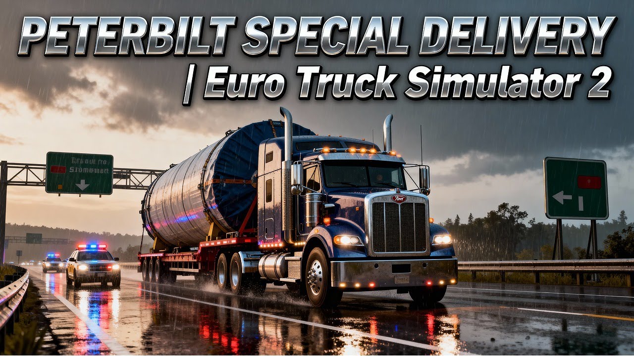 EPIC PETERBILT SPECIAL DELIVERY 🚛 | Euro Truck Simulator 2 (Ultra Realistic Graphics) 1.56 Update