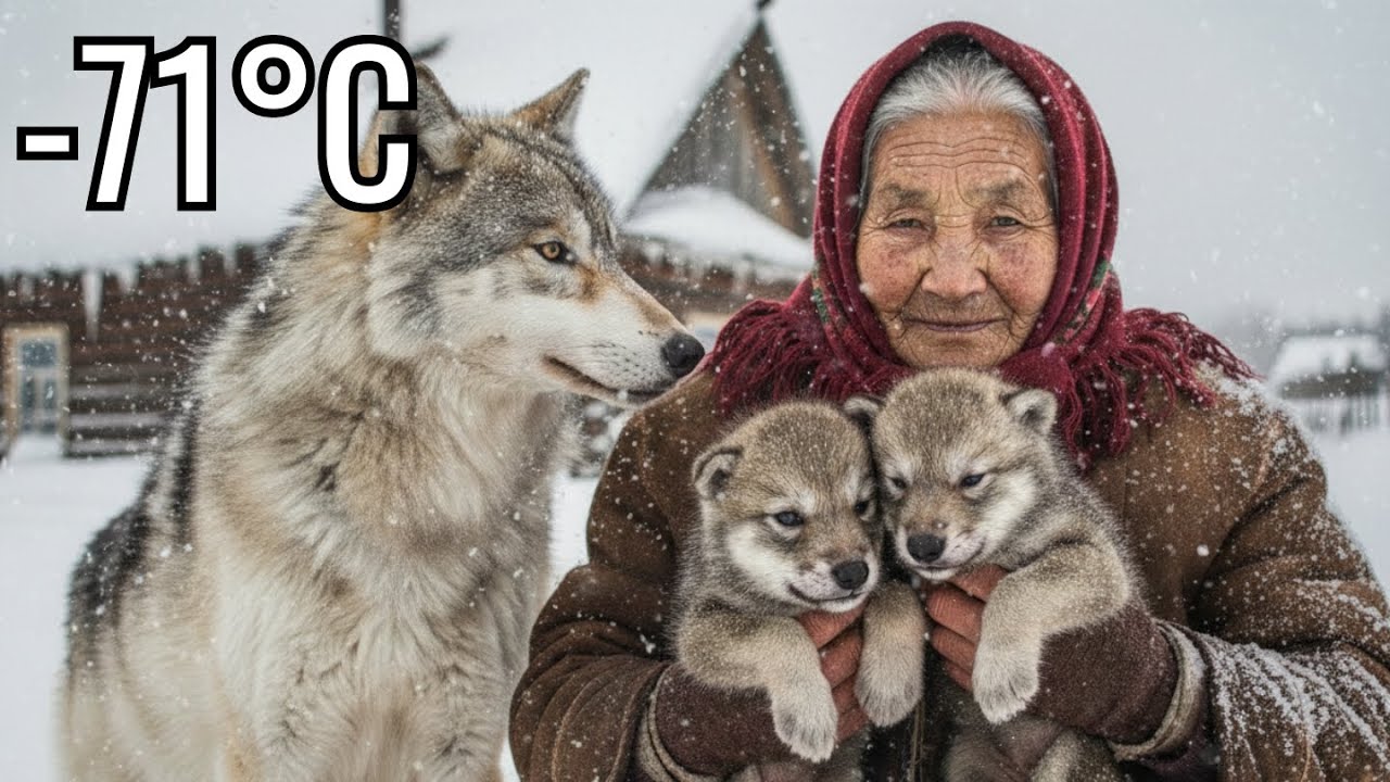 Surrounded by a Wolf Pack at -71°C: She Saved Their Pregnant Queen Inside | Yakutia Survival