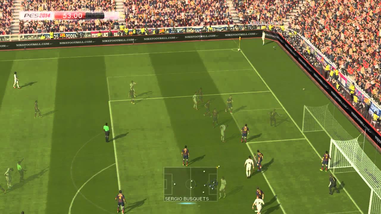 Pro Evolution Soccer 2014 PC Gameplay