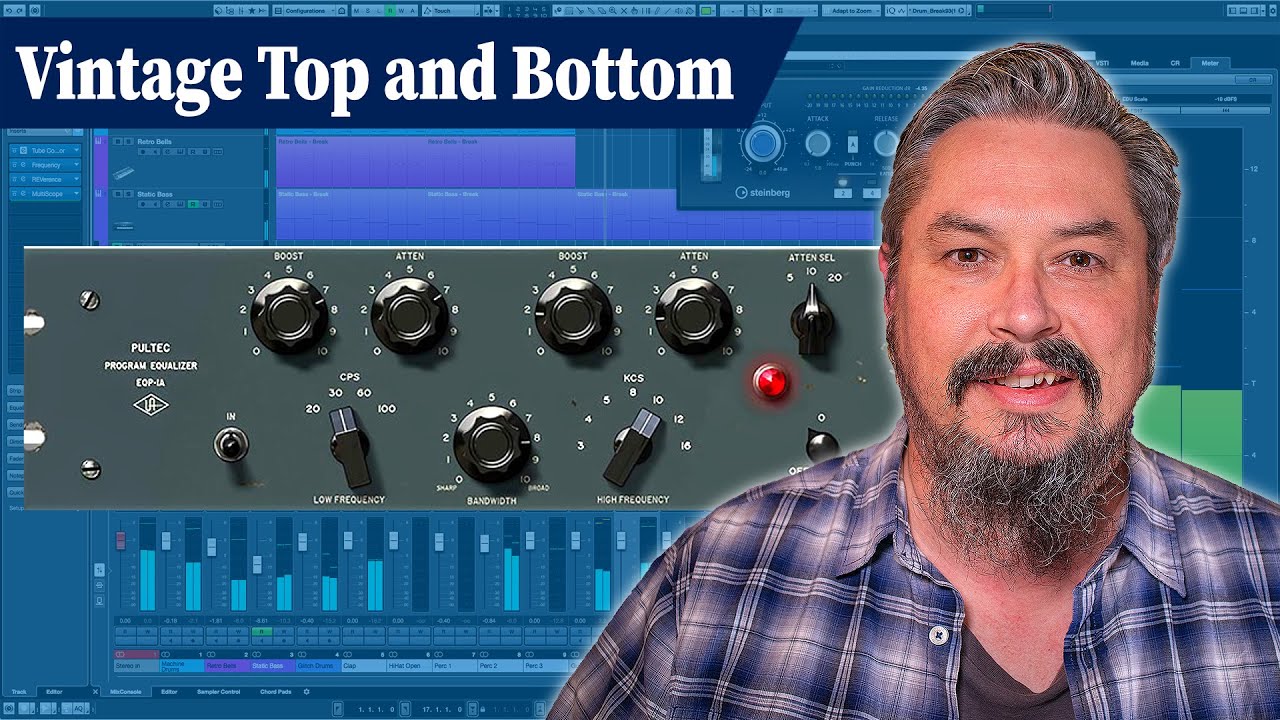 UAD Pultec EQP-1A Plugin - vintage passive EQ emulation