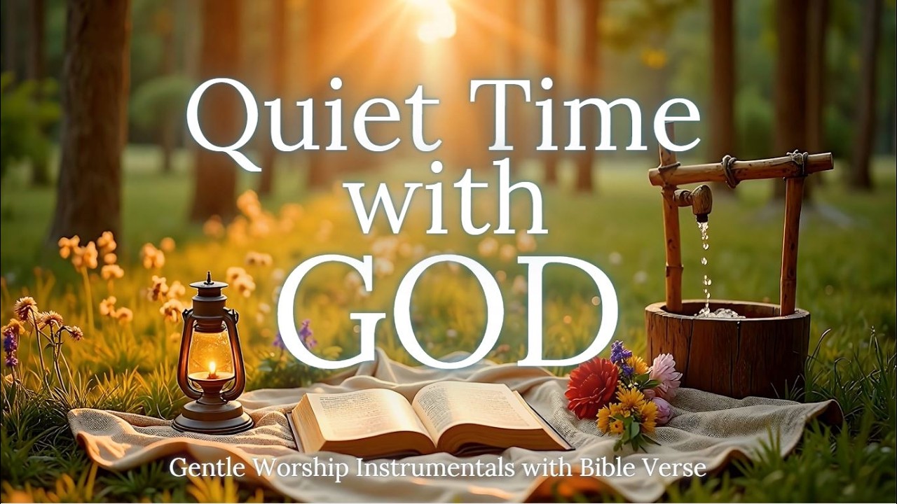 Quiet Time with GOD | Gentle Worship Instrumentals with Bible verse